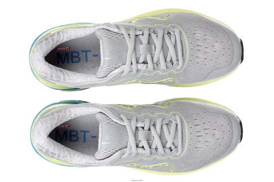 παπούτσια για τρέξιμο MBT -2000 γκρι/λαιμ κίτρινο γυναίκες VZF0HN135