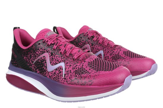 παπούτσια για τρέξιμο MBT δαντέλα huracan-3000 μαύρο/ορχιδέα λουλούδι γυναίκες VZF0HN150