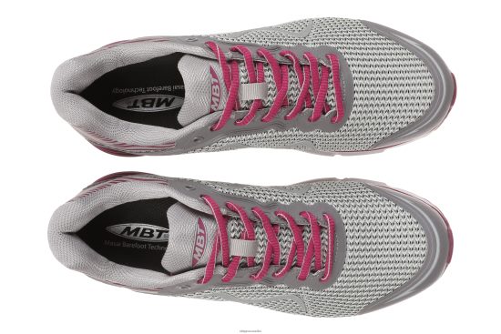 παπούτσια για τρέξιμο MBT Κολοράντο x ανοιχτό γκρι/μούρο γυναίκες VZF0HN103