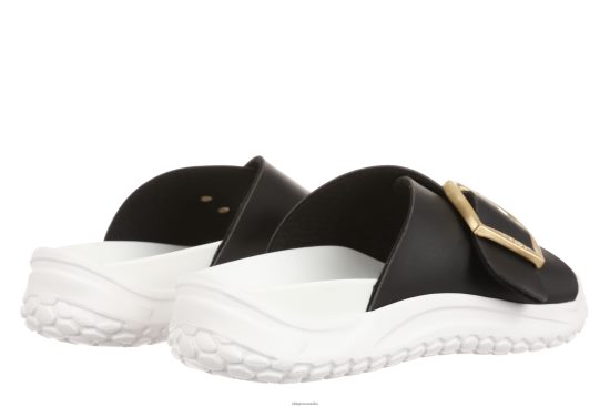 σανδάλια MBT κόζα μαύρο άσπρο γυναίκες VZF0HN217